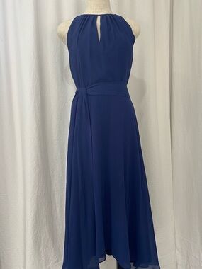 Alex Marie Royal Blue Maxi Dress, Sz 4